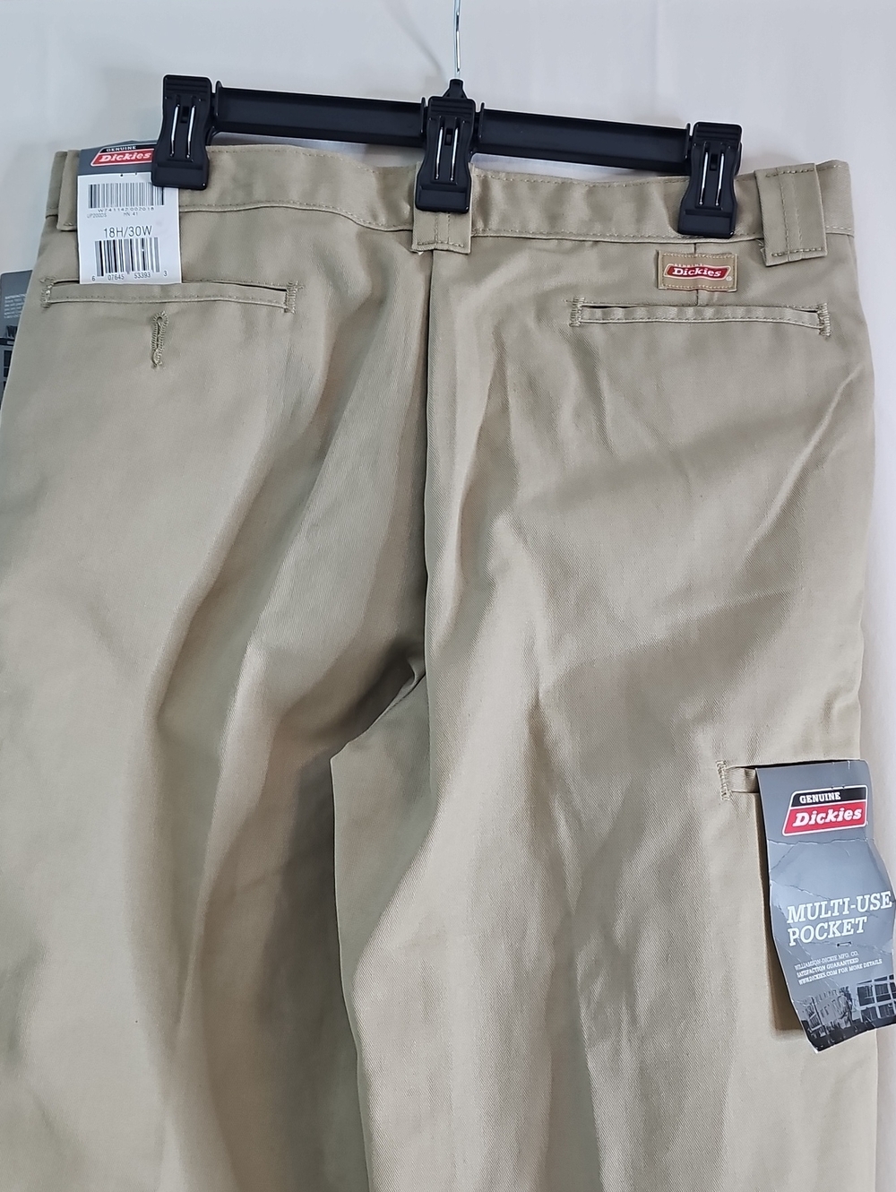 Dickies Boys Khaki Work Pants - Classic Fit - Picture 6 of 9